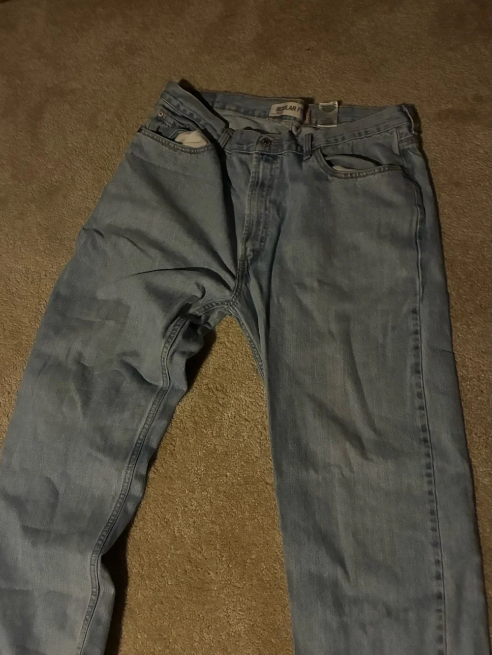 Levi's Men's Light Blue Denim Jeans